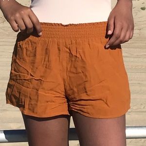 Flowy Orange shorts